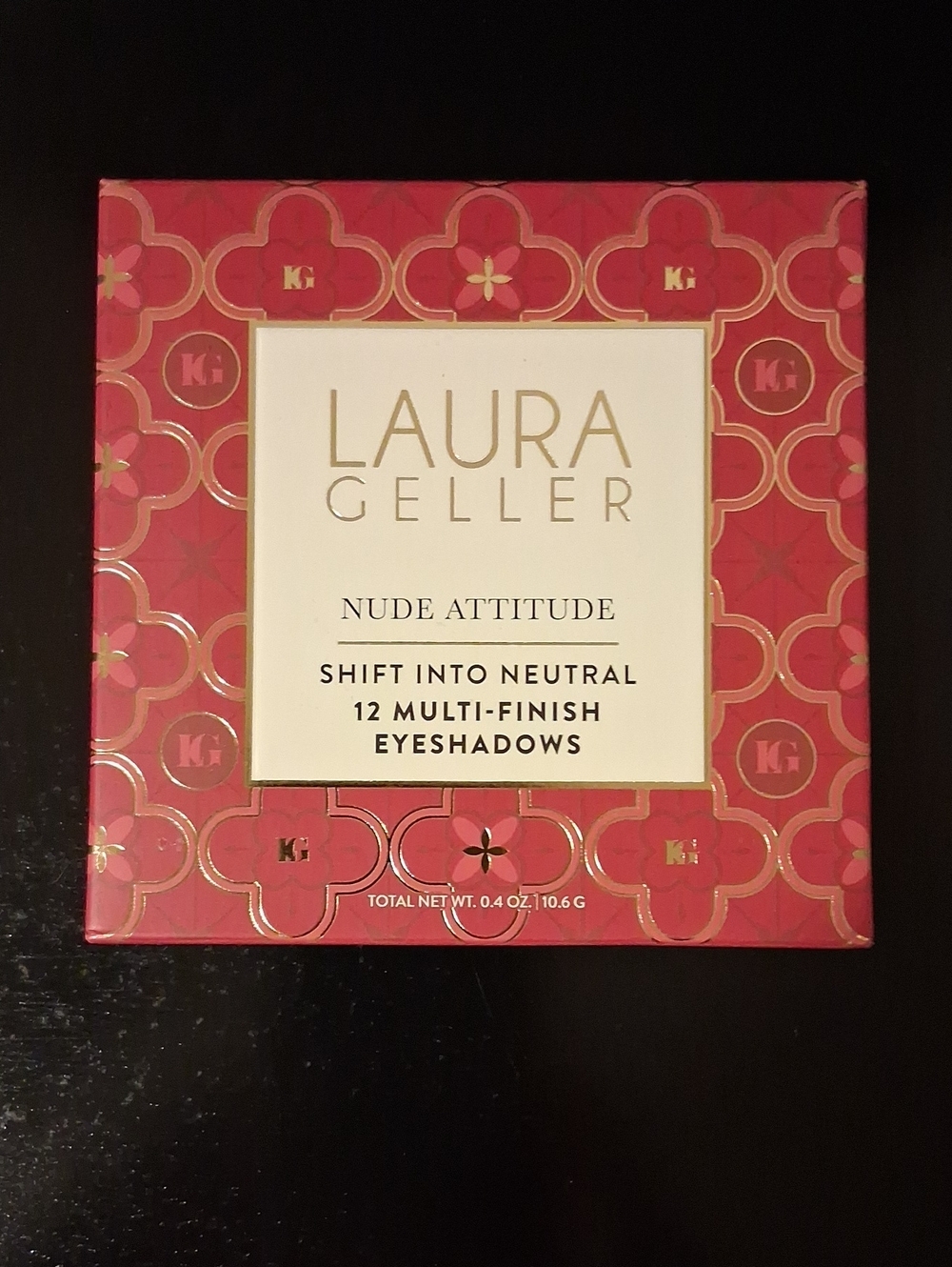 Laura Geller Nude Attitude Shift Into Neutral 12 Multi-Finish Eyeshadows New